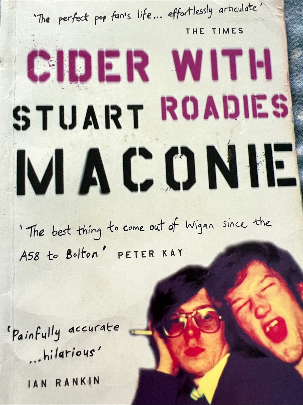 CIDER WITH ROADIES Stuart Maconie